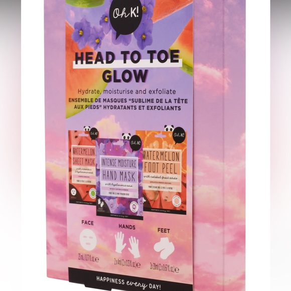 3pc Head to toe glow mask - Picture 3 of 5